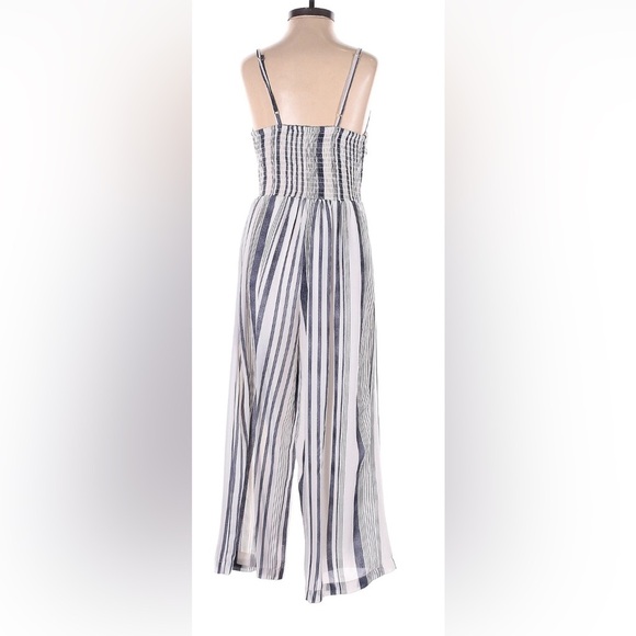 Japna Blue Pinstripe   Spaghetti Strap Jumper - Picture 4 of 7